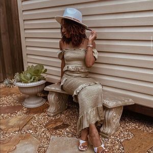 NEW Lunab French Study Midi Dress